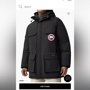 MENS Canada Goose Expedition Performance Down Parka ONLY WORN ONCE